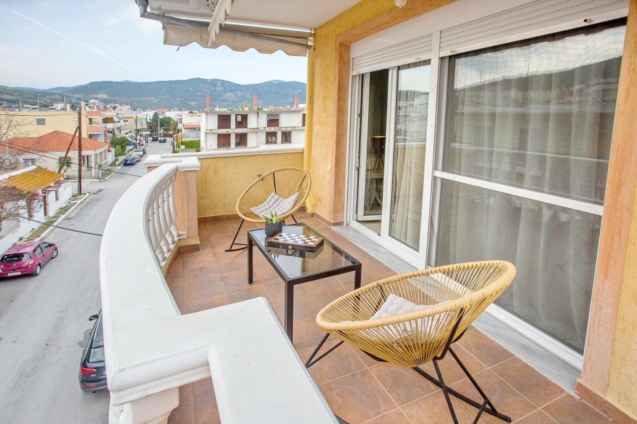 Joy Cozy Apartment Nea Iraklitsa Luaran gambar
